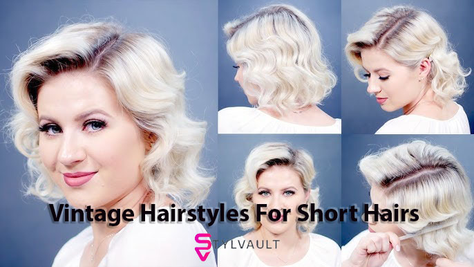 Vintage Hairstyles for Short Hairs
