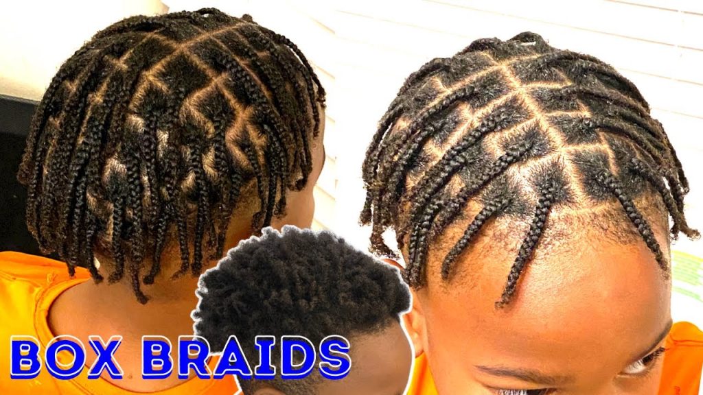 Box Brads hairstyle for men