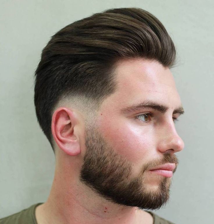 Drop Fade hairstyle for men
