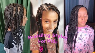 styling ideas of Braids for kids